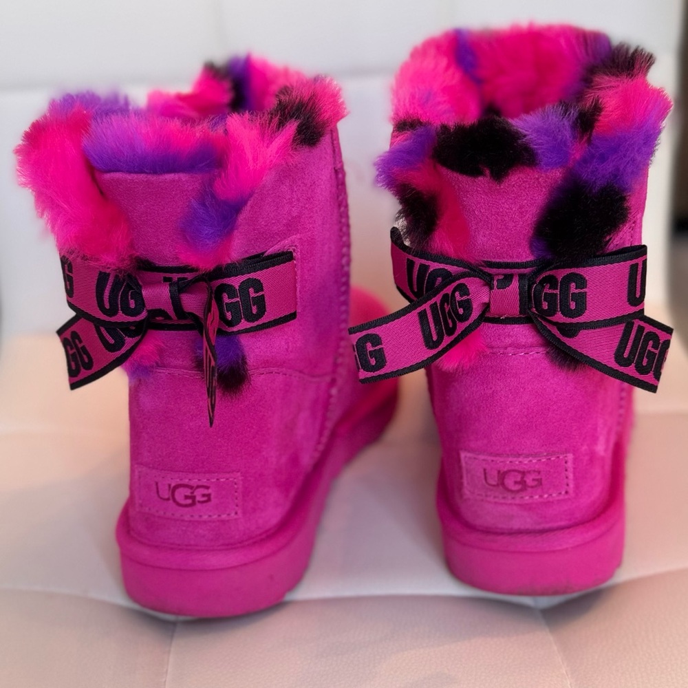 UGG Pink and Purple Winter Boots